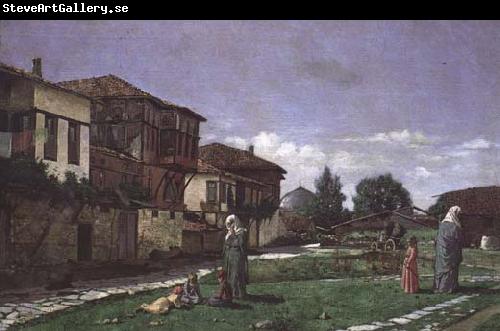 Osman Hamdy Bey Paysage a Gezbe (mk32)